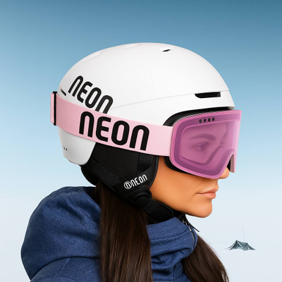 Маска горнолыжная LIGHT MIRROR VIOLET S3