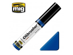 Ammo MIG: Масляная краска с тонкой кистью аппликатором Dark Blue