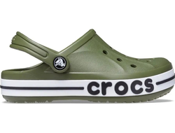 Crocs Bayaband Clogs Детские хаки
