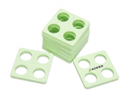 Нумикон. Набор из 10 пластиковых форм - «Четверки»