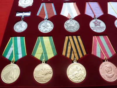 "Медали СССР в планшете" 2-я часть. Муляжи высокого качества!