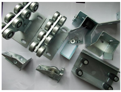 Консольная система балок и роликов Alutech до 300 кг, балка 5,3 м, стальные ролики