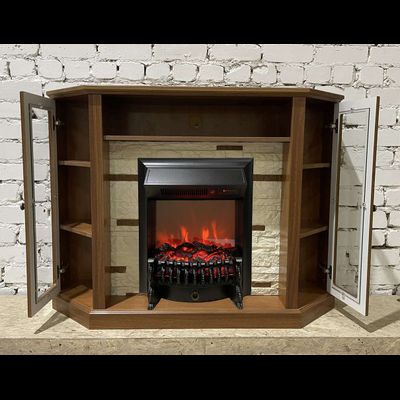 Электрокамин Харвард NT M1 с очагом Fobos