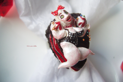 Пин-ап кольцо "Утро Фифеи" с вкусным тортиком