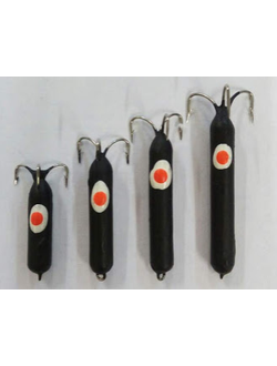 Мормышка вольфрамовая "Народная" Черт 6гр, 2,5см (1шт.)
