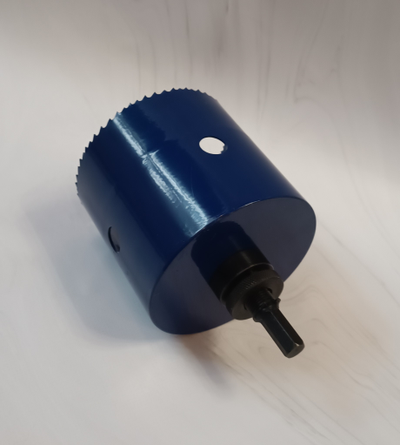 Коронка биметаллическая диаметр 182 мм глубина 100 мм