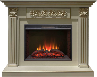 Электрокамин Палермо SL-PG с очагом Sparta 25.5 LED