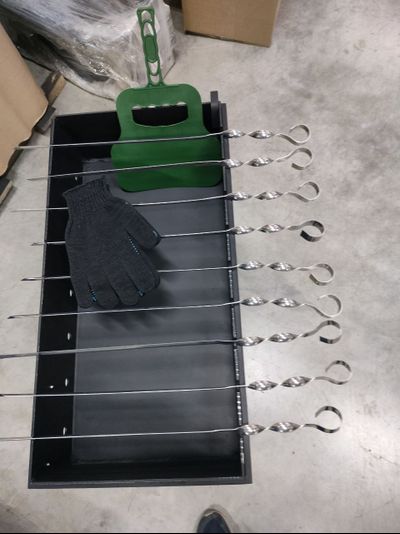 Мангал СамЖарыч 9 складной для дачи 3 мм