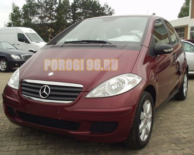 Защита радиатора Mercedec-Benz A-Klass II (W169) 2004-2007 black