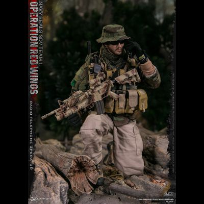 Радист, Операция «Красные крылья» - Коллекционная ФИГУРКА 1/6 scale Operation Red Wings NAVY SEALS  SDV TEAM 1 Radio Telephone Operator (78081) - DAMTOYS