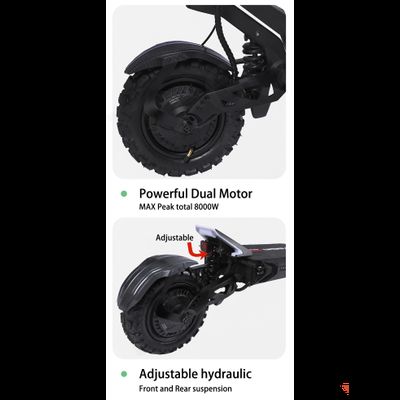 ЭЛЕКТРОСАМОКАТ DUALTRON Teverun Blade Fighter Supreme