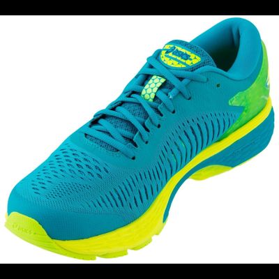 Asics Gel-Kayano 25 Голубые с желтым