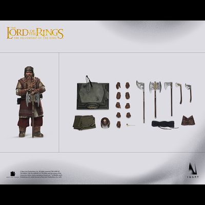 ПРЕДЗАКАЗ - Гимли (Властелин Колец, Lord of the Rings) - Коллекционная ФИГУРКА 1/6 Scale The Lord of the Rings: The Fellowship of the Ring Gimli (AgA033) - INART ?ЦЕНА: 58500 РУБ.?