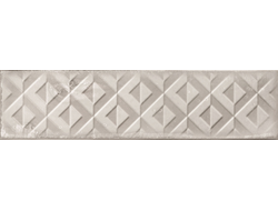 Керамическая плитка Relieve Drop White Brillo 30X7.5