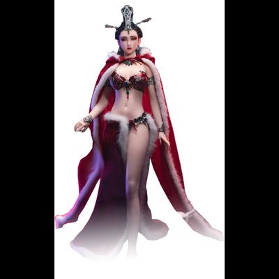 Лиса-оборотень Да Цзи (серебряная версия) - КОЛЛЕКЦИОННАЯ ФИГУРКА 1/6 Su Daji Silver (PL2023-206B) - TBLeague