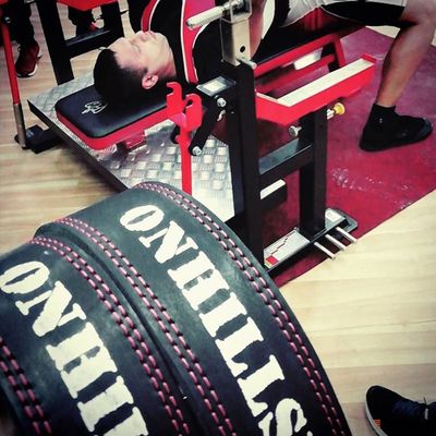 Пояс для жима лёжа Onhillsport 2 слоя 6 см размер M