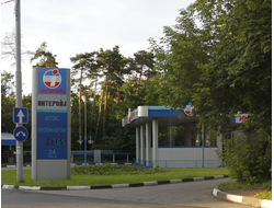 Реклама на АЗС в районе Покровское-Стрешнево
