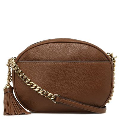 Клатч Michael Kors Ginny Medium Leather коричневый