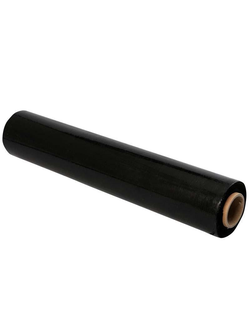 Стрейч-плёнка 50см*330м 2кг 23мкм ЧЕРНАЯ