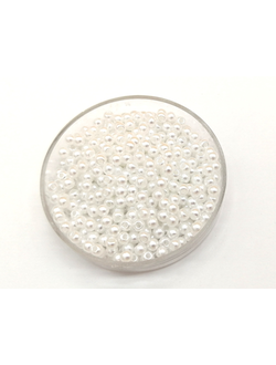 Бусины пластиковые под жемчуг 3 мм, 20гр