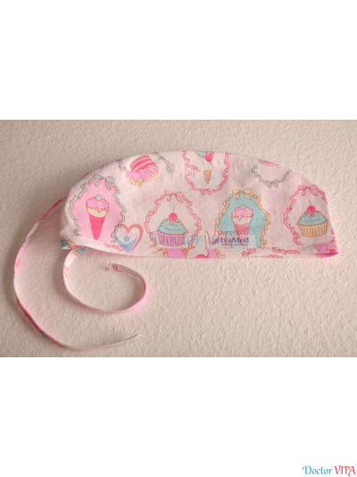 Медицинская шапочка "Сладости"