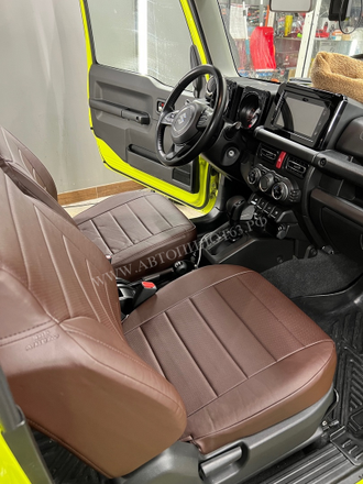 Чехлы на Suzuki Jimny IV (с 2018) (3-х дверный)