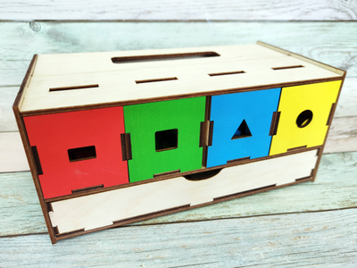 Сортер "Развивающий комодик"