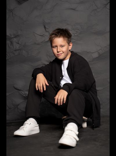 Брюки спортивные чёрные