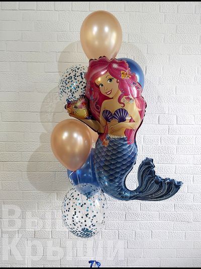 Русалочка с ракушкой