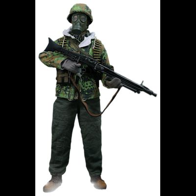 Купить онлайн коллекционную фигурку немецкого пулеметчика (Machine Gunner Equipment) от ALer Line в