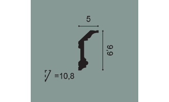 Карниз C321 NOBLESSE - 9,9*5*200см