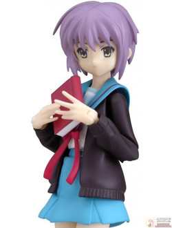 Фигурка фигма Юки Нагато (figma Yuki Nagato School Uniform Ver.)