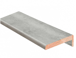 Наличник ПВХ бетон светлый 5,5*70*2150 телеск [53695]