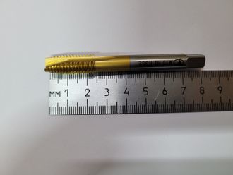 Метчик для сквозных отверстий кобальтовый М10 (шаг 1.5 мм) HSS-E