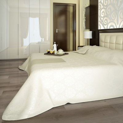 Виниловый пол Wineo Grace Oak Smooth MLD00106 в интерьере комнаты