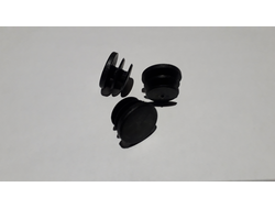 Заглушка пластиковая для круглых труб ø 18 мм.