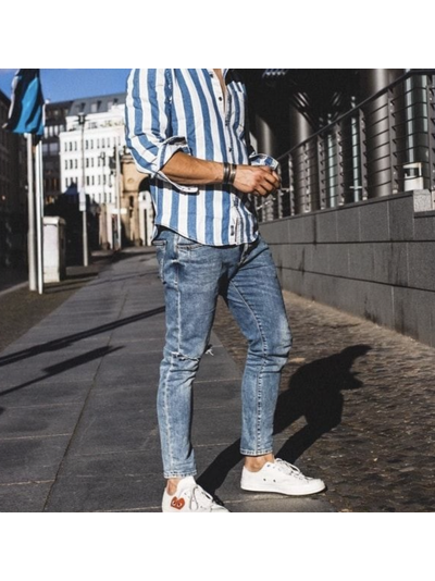 Converse Comme des Garcons Play белые низкие с сердечком