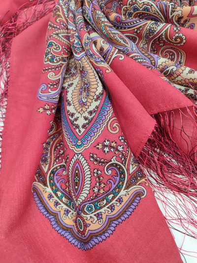 Павловопосадский платок  Ясно солнышко 1935-56