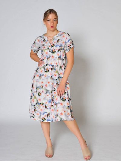 Платье: 473-0523 цветы