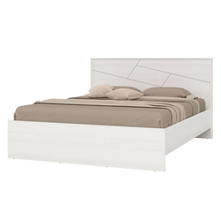 АДЕЛИНА Кровать 1600 с встроенным основанием (1668*1020*2096 мм), рамух белый