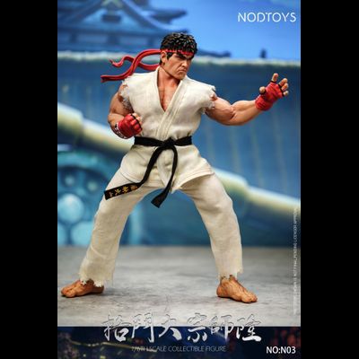 ПРЕДЗАКАЗ - Рю (серия Street Fighter) - Коллекционная фигурка 1/6 Fighting Grandmaster Ryu (NOD-N03) - NODTOYS ?ЦЕНА: 24500 РУБ.?