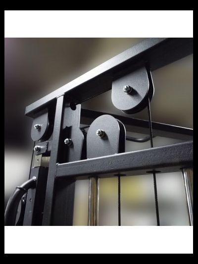 Блочная рама сдвоенная угловая (кроссовер угловой) 2х70 кг AV204/80