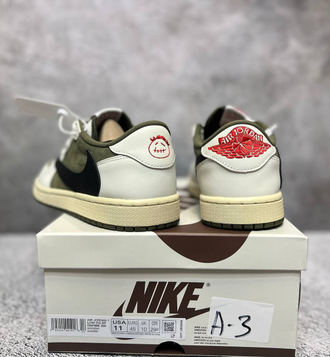 Nike Air Jordan 1 Retro Low OG Travis Scott Olive
