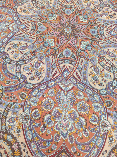 Павловопосадский платок Праздничный город 1921-3