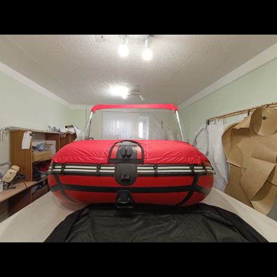 Тент носовой прозрачный ДИКИЙ 360 НДНД