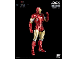Железный Человек (Iron Man) - Коллекционная фигурка 1/12 SCALE The Infinity Saga DLX Iron Man Mark 6 (3Z05000C0) - Threezero