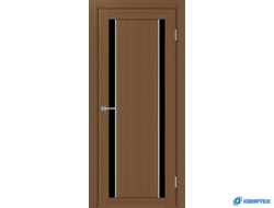 Дверь царговая экошпон Турин 522АПП.212 Орех молдинг SC купить в Челябинске | КВИРТЕК