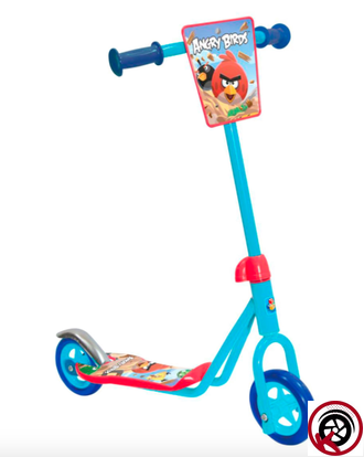Самокат 1 Toy "Angry Birds", 2-колесный. Т56885