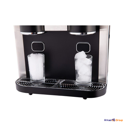 Льдогенератор Hurakan HKN-IMSD15 (пальчики) с измельч. и диспенсером льда