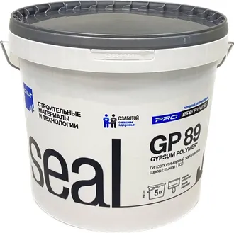 СМИТ GP 89 (gypsum polymer) / гипсум полимер шпатлевка шовная гипсовая 5кг арт. АС70828